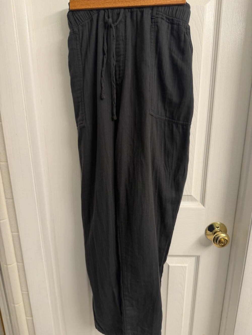 Old Navy Black Women's Drawstring Jogger Pants